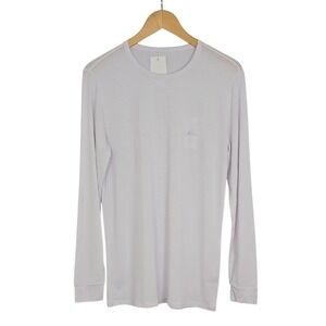 Quiksilver Omni-Heat Men's Long Sleeve Pocket T-Shirt White Medium